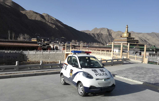 知豆西部地区再发力   “小西藏”首迎警豆巡逻车